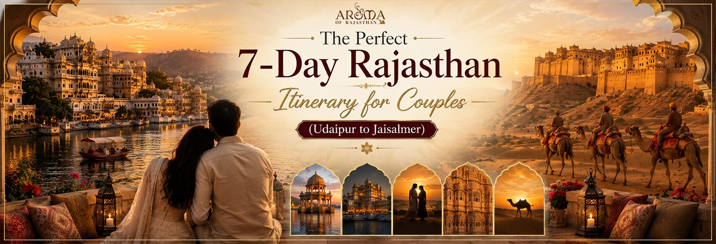 7-Days Rajasthan Itinerary for Couples(Udaipur to Jaisalmer)